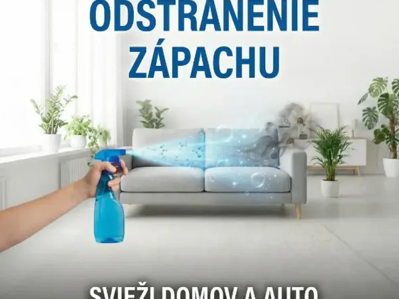 Profesionálne odstránenie zápachu z textílií